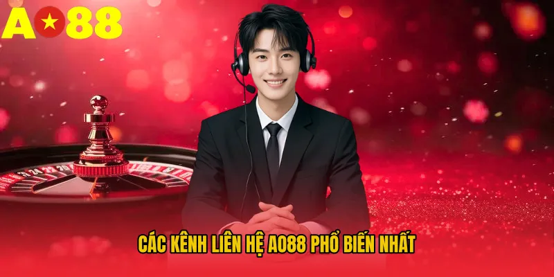 Các kênh Liên hệ AO88 phổ biến nhất